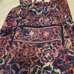 Vera Bradley Floral Quilted Backpack